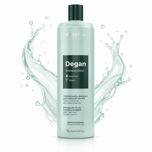 Shampoo Degan Limpeza Profunda Detox Vegano 1L