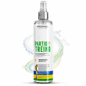 Spray Capilar 6 em 1 Partiu Treino | Proteção UV e Antifrizz Pré Treino
