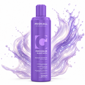 Máscara Matizadora Blond Gloss Efeito Loiro Perolado 500ML