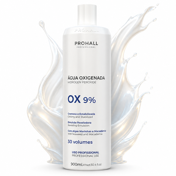 Água Oxigenada OX 30 Volumes Cream 900ml — benefícios