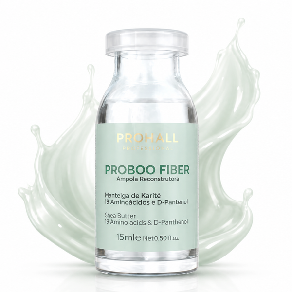 Ampola Proboo Fiber 15ml - Reconstrução Intensiva para Cabelos Danificados — benefícios