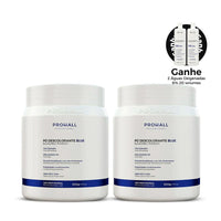 Kit 2 Pó Descolorante Azul Dust Free Abre até 9 tons - Prohall