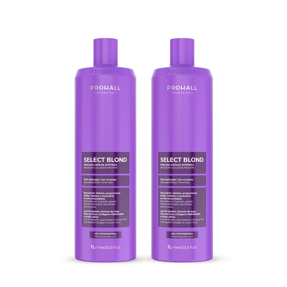 Kit 2 Unidades - Select Blond 1L - Prohall