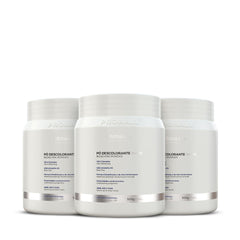 Kit 3 Pó Descolorante Branco Dust Free Abre até 9 tons - Prohall