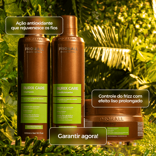 Kit Burix Viagem Completo com Antifrizz e Nutrição - Prohall