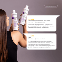 Kit Crescimento Capilar Acelerado: Shampoo + Máscara Fortificante | Force Hair - Prohall