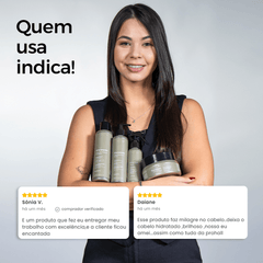 Kit Cronograma Capilar para Fios Finos e Fragilizados Reposição de Massa, Encorpax Prohall - Prohall