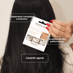 Kit Cronograma Capilar Premium com 3 Ampolas - Prohall