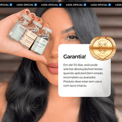 Kit Cronograma Capilar Premium com 3 Ampolas - Prohall