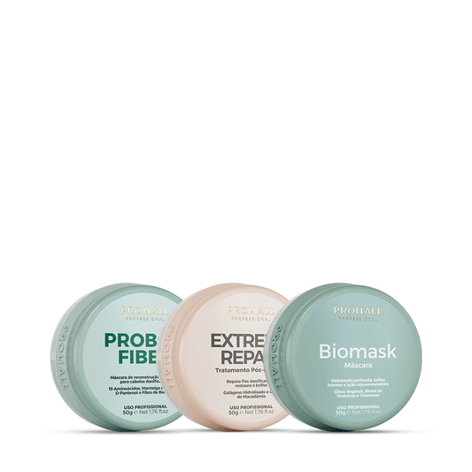 Kit Cronograma Capilar Profissional Premium 50g - Prohall