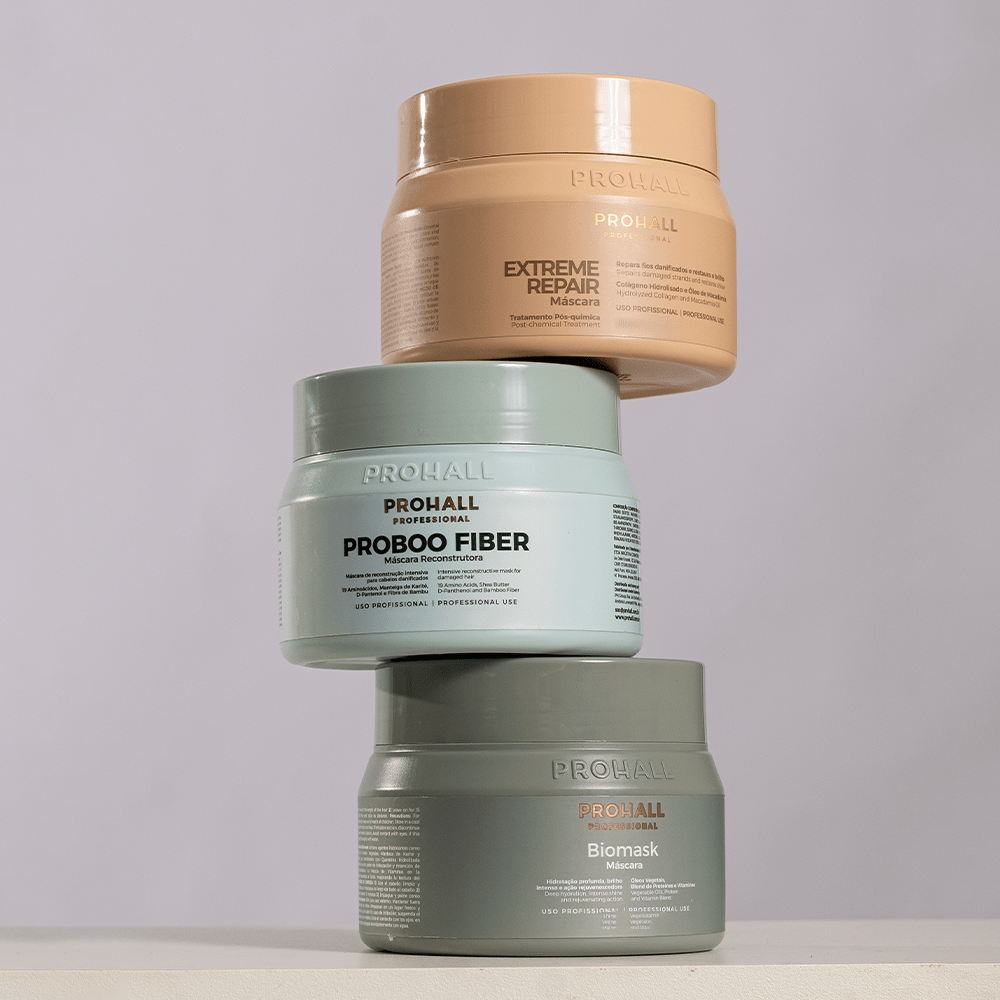 Kit Cronograma Capilar Profissional Premium - Prohall