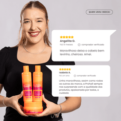 Kit de Tratamento com Proteção Térmica: para sol, agua e o dia a dia: Intense Summer - Prohall