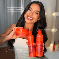 Kit de Tratamento com Proteção Térmica: para sol, agua e o dia a dia: Intense Summer - Prohall