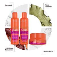 Kit de Tratamento com Proteção Térmica: para sol, agua e o dia a dia: Intense Summer - Prohall