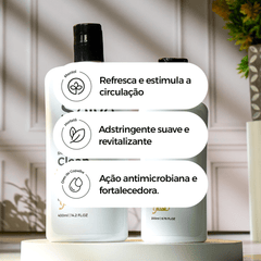 Kit Detox Equilibrante para Couro Cabeludo Saudável e Fios Leves - Prohall