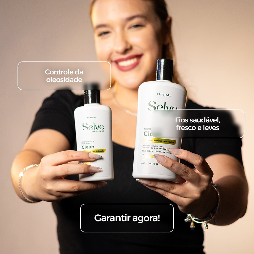 Kit Detox Equilibrante para Couro Cabeludo Saudável e Fios Leves - Prohall