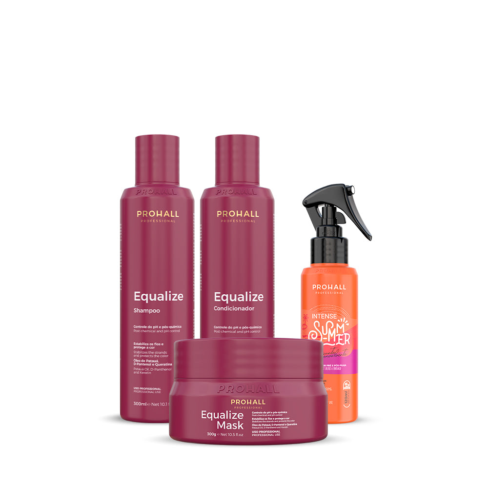 Kit Equalize Home Care + Intense Summer