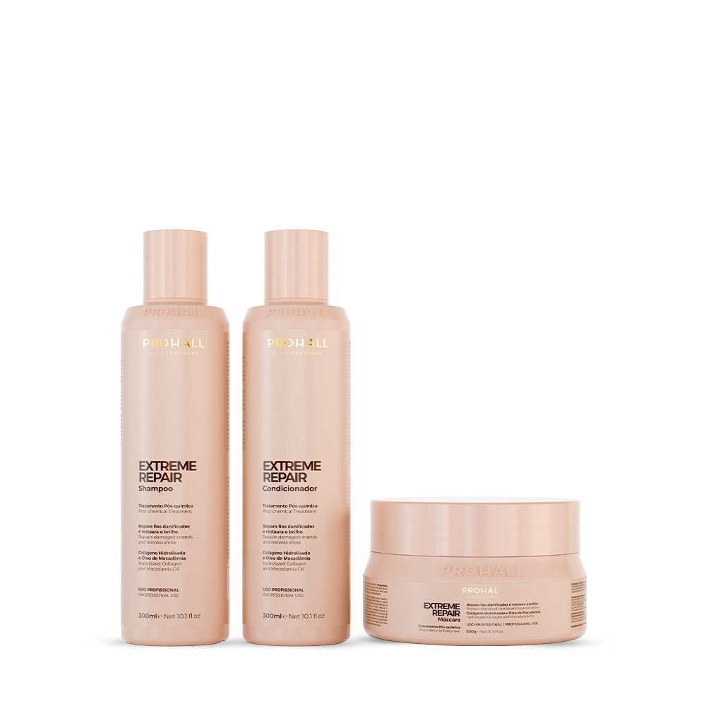 Kit Extreme Repair Home Care Extrato de Macadâmia - Prohall