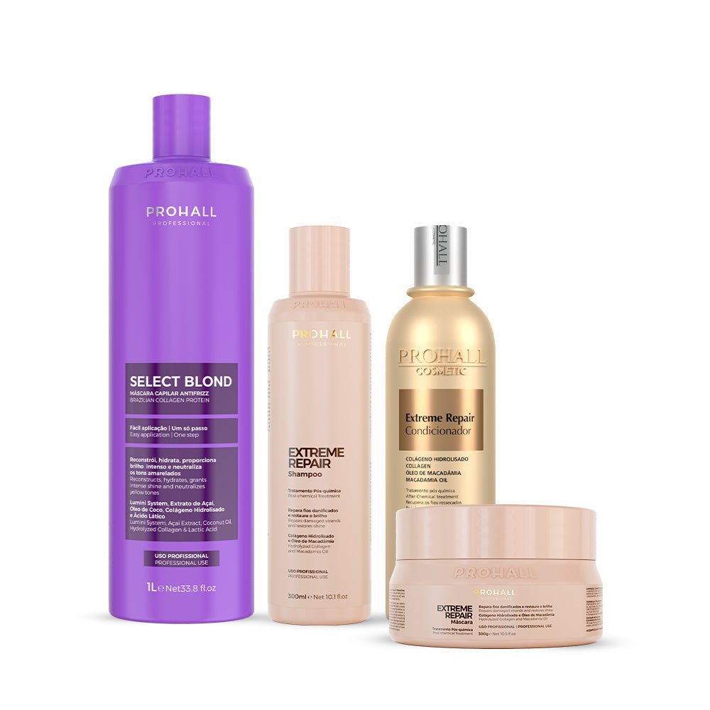 Kit Extreme Repair +Select Blond 1L - Prohall