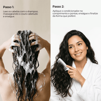 Kit Fortificante que Engrossa, Protege e dá Densidade ao Cabelo - Prohall