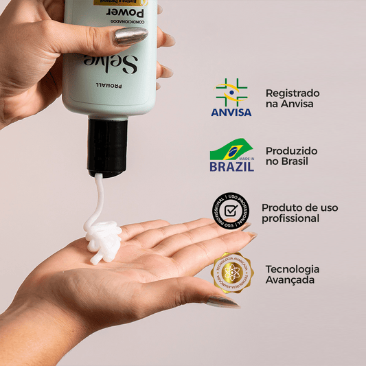 Kit Fortificante que Engrossa, Protege e dá Densidade ao Cabelo - Prohall