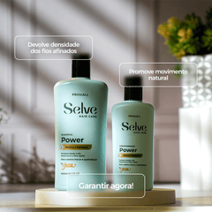 Kit Fortificante que Engrossa, Protege e dá Densidade ao Cabelo - Prohall