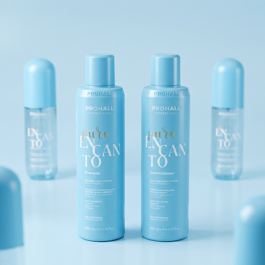 Kit Limpeza Suave e Hidratação Shampoo e Condicionador - Puro Encanto - Prohall