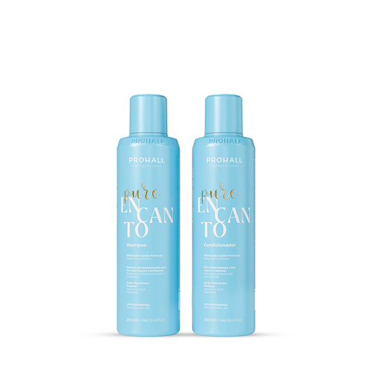 Kit Limpeza Suave e Hidratação Shampoo e Condicionador - Puro Encanto - Prohall