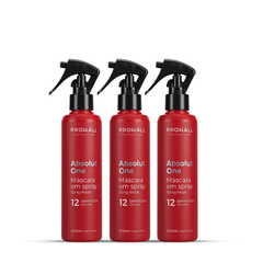 Kit Máscara em Spray 12x1 Absolut One 3x200ml - Prohall