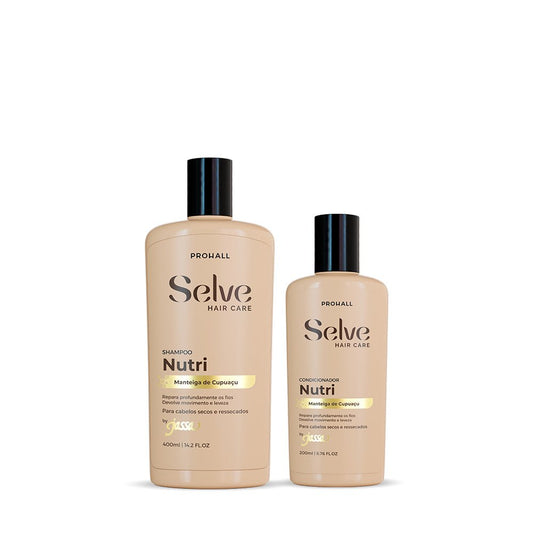 Kit Nutritivo que Disciplina e dá Vida Nova aos Fios Secos e Sem Brilho - Prohall
