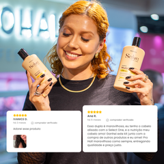 Kit Nutritivo que Disciplina e dá Vida Nova aos Fios Secos e Sem Brilho - Prohall