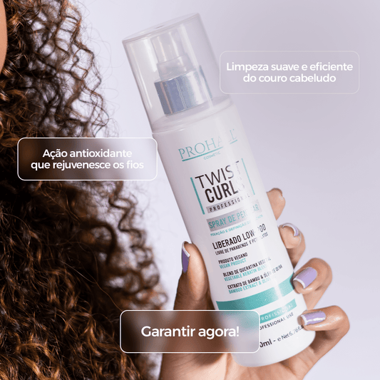 Kit Professional Ultra Hidratante Twist Curls Low Poo 1L - Prohall