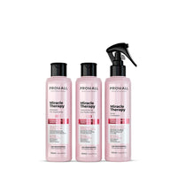 Kit Reestruturação Capilar Organic Miracle Therapy Liss - Passo 1, 2 e 3 120ml - Prohall