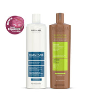 Kit Reestruturação Molecular Tanino Orgânica Burix One 1L + Select One 1L - Prohall