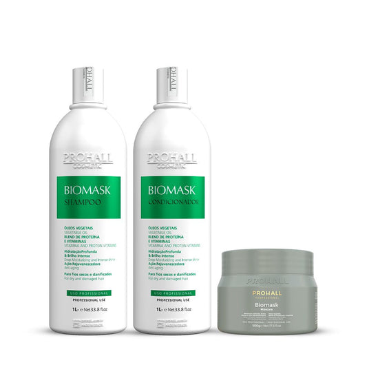 Kit Ultra Hidratante Biomask Professional - Prohall