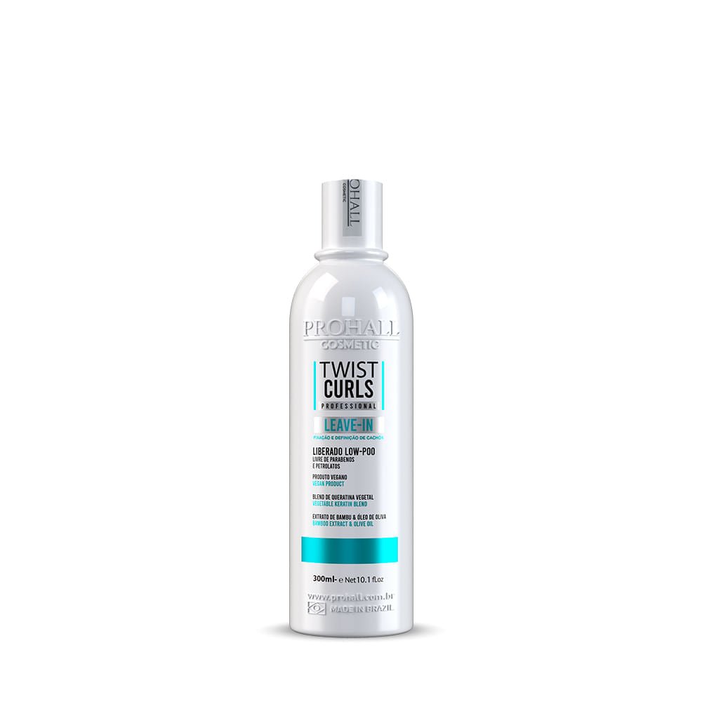 Leave - In Disciplinador Low Poo Twist Curls 300ml - Prohall