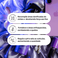Leave - in Intense Night reparação noturna para cabelos danificados - 120ml - Prohall