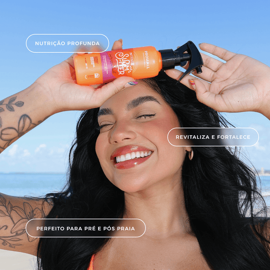 Leave-in Protetor Térmico: Blinda do Sol e do Secador | Intense Summer 120ml - Prohall