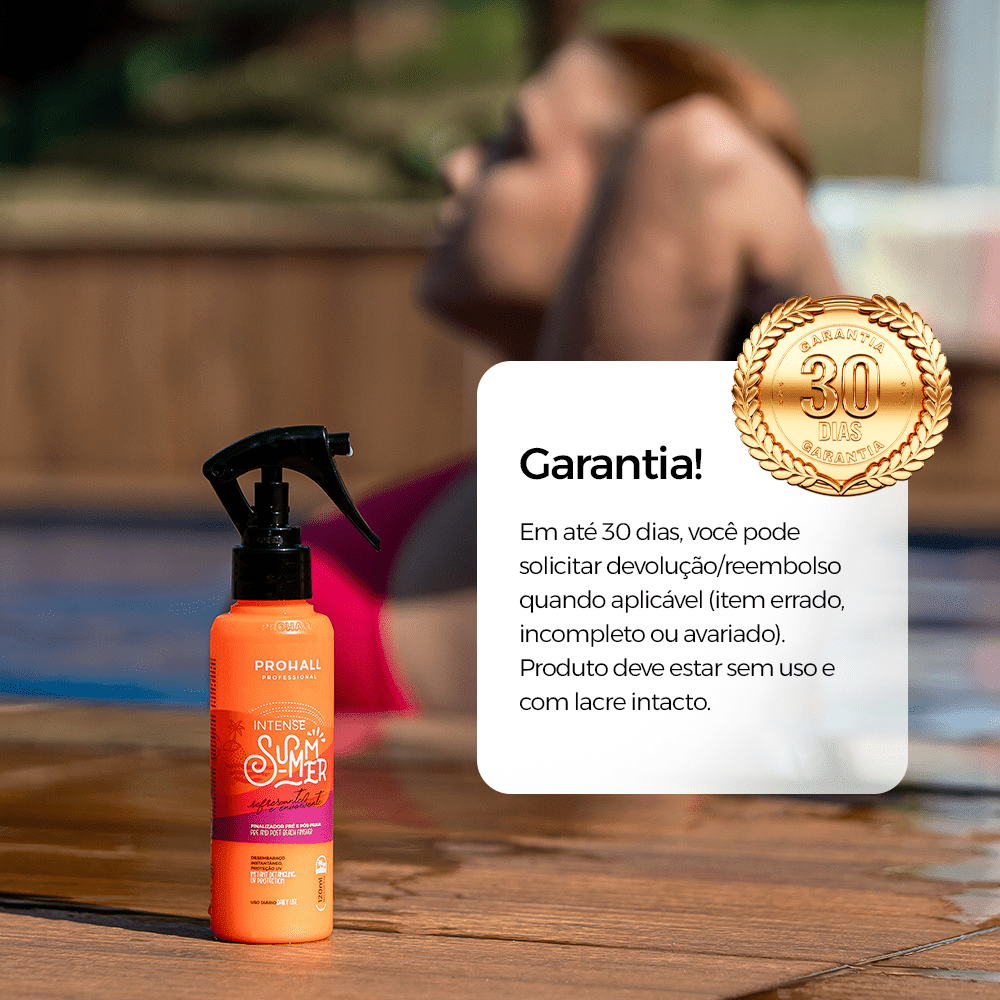 Leave - in Protetor Térmico Intense Summer 120ml - Prohall