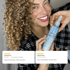 Leave-In Secar sem Frizz: Controle de Frizz e Proteção Sem Uso de Secador 200ml - Prohall