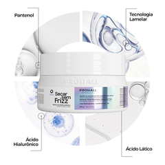 Máscara de Blindagem Antifrizz: Seca Alinhado Sem Calor | Secar sem Frizz - Prohall