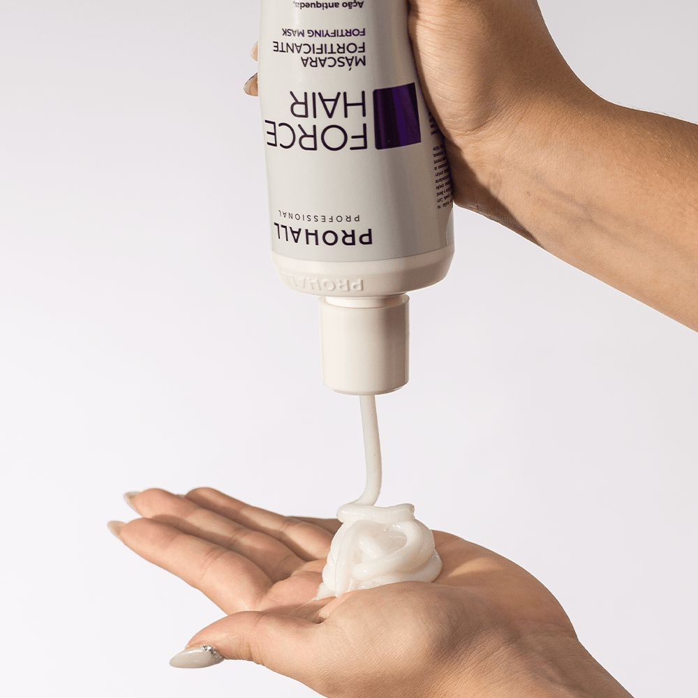 Máscara Fortificante de Crescimento Acelerado: Menos Queda | Force Hair 500ml - Prohall