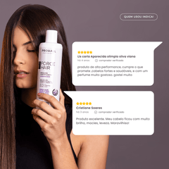 Máscara Fortificante de Crescimento Acelerado: Menos Queda | Force Hair 500ml - Prohall