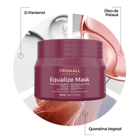 Máscara Neutralizadora de pH Anti Porosidade: Fim da Quebra | Equalize Mask 500g - Prohall