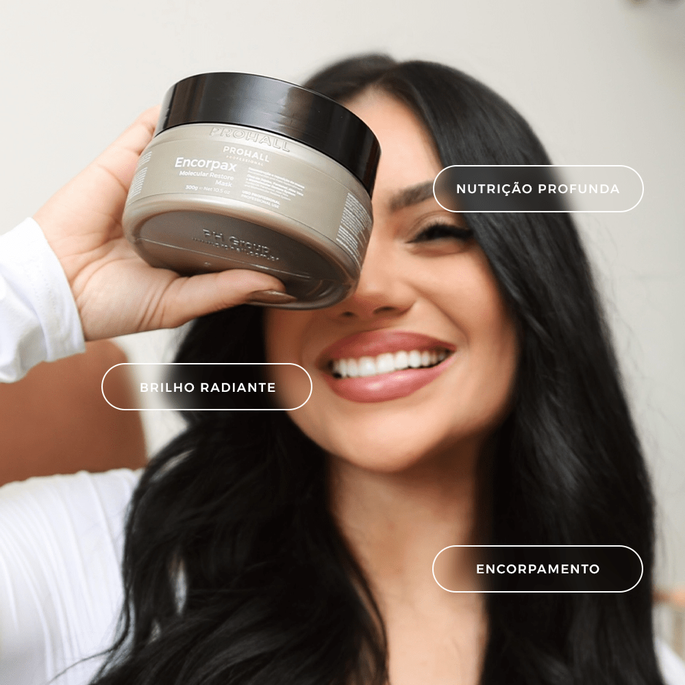 Máscara Para Fios Finos: Massa, Volume e Brilho | Encorpax 300g - Prohall