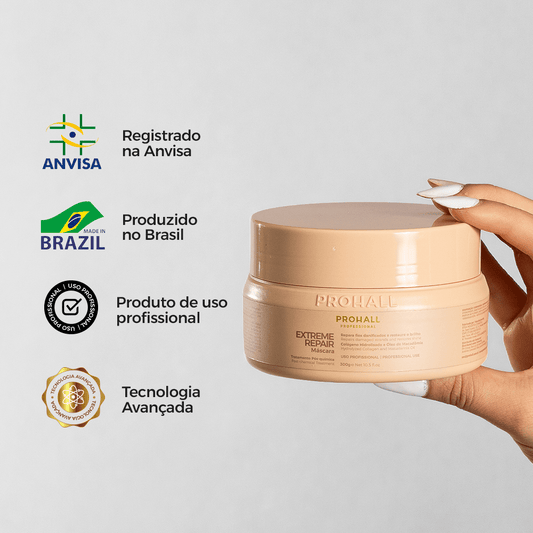 Máscara Profissional Ultra Nutritiva Extreme Repair 50g - Prohall