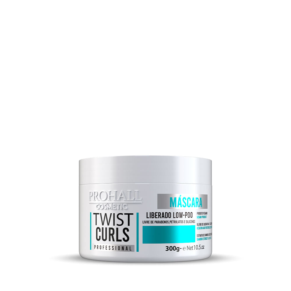 Máscara Ultra Hidratante Low  Poo Twist Curls 300g