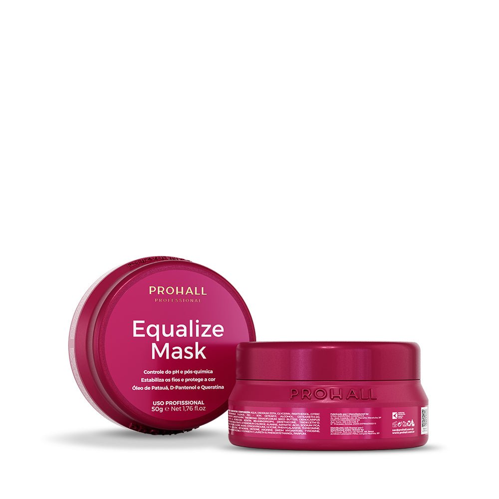 Mini Máscara Reconstrutora Neutralizante Equalize Mask 50g - Prohall
