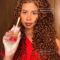 Óleo Bifásico Nutrição e Brilho Imediato Adaptativo 60ml - Raízes & Vibes - Prohall
