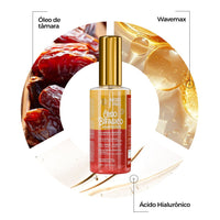 Óleo Bifásico Nutrição e Brilho Imediato Adaptativo 60ml - Raízes & Vibes - Prohall
